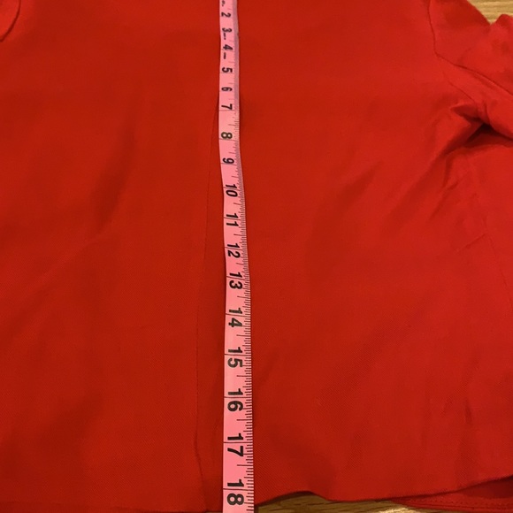 LF Cropped Red Blazer - Picture 9 of 11